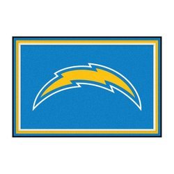 Los Angeles Chargers Floor Rug - 5x8