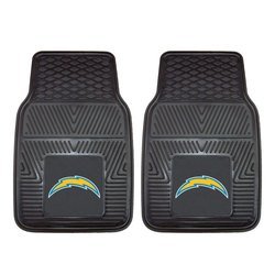 Los Angeles Chargers Heavy Duty Car Mat Set