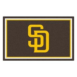 San Diego Padres Floor Rug - 4x6