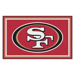 San Francisco 49ers Floor Rug - 4x6