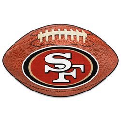 San Francisco 49ers Football Rug