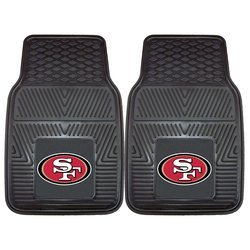 San Francisco 49ers Heavy Duty Car Mat Set