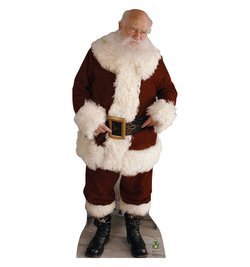 Santa From Elf Cardboard Cutout