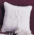 Satin Cluster Pearl Collection Ring Pillow