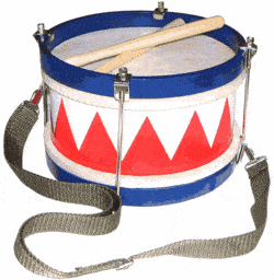 Schoenhut Toy Drum