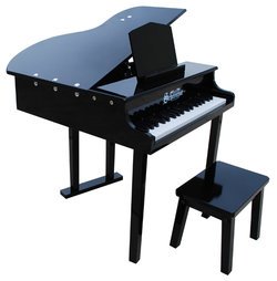 Schoenhut Toy Piano Concert Grand Piano and Matching Bench