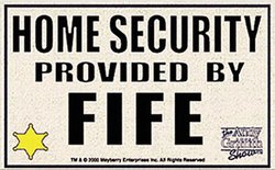 Security By Fife Welcome Mat