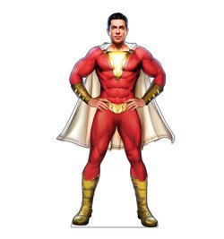 Shazam Cardboard Cutout