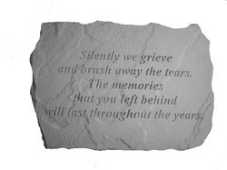 Silently we grieve Memorial Stone