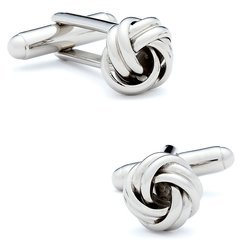 Silver Knot Cufflinks