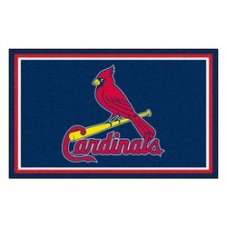 St. Louis Cardinals Floor Rug - 4x6