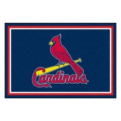 St. Louis Cardinals Floor Rug - 5x8