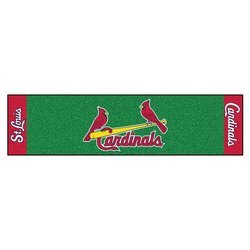 St. Louis Cardinals Golf Putting Green Mat