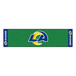 Los Angeles Rams Golf Putting Green Mat