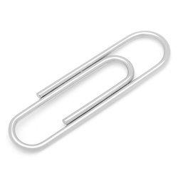 Stainless Steel Paper Clip Money Clip