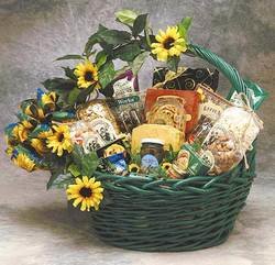 Sunflower Gift Basket