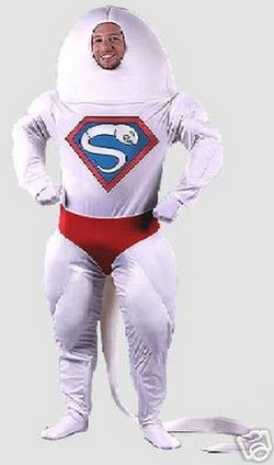 Super Sperm PBI Costume