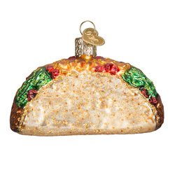 Taco Christmas Ornament