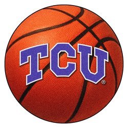 Texas Christian University Basketball Rug