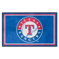 Texas Rangers Floor Rug - 4x6