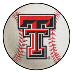 Texas Tech University Baseball Rug