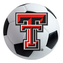 Texas Tech University Soccer Ball Rug