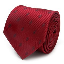 The Flash Maroon Jacquard Mens Tie