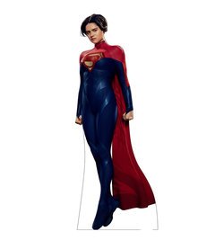 The Flash Supergirl Cardboard Cutout