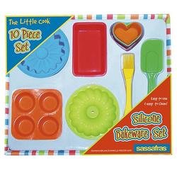 The Little Cook-Silicone Child Bakeware Kit
