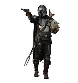 The Mandalorian with Child Standee Season 2