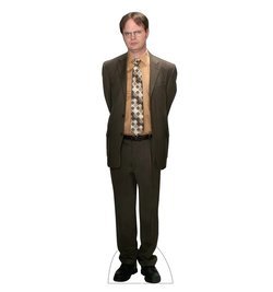 The Office Dwight Schrute Lifesize Cardboard Cutout Standee