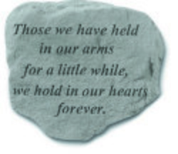 Those We Have Held In Our Arms Memorial Stone