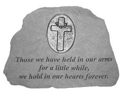 Those we have with Oval Cross Memorial Stone