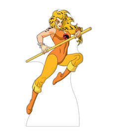 ThunderCats Cheetara Cardboard Cutout