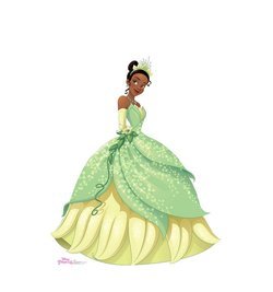 Tiana Disney Princess Friendship Adventures Cardboard Cutout