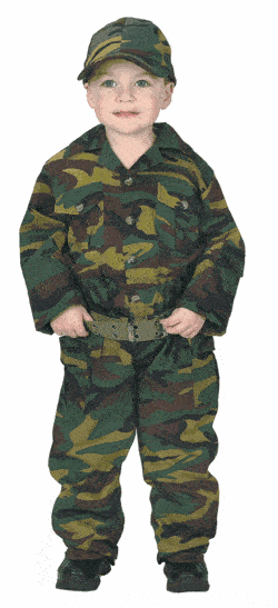 Toddler Camouflage Suit