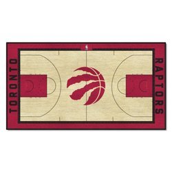 Toronto Raptors Basketball Court Runner Rug
