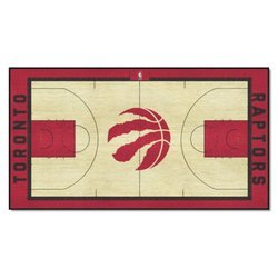 Toronto Raptors Basketball Large Court Runner Rug