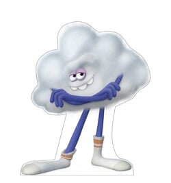 Trolls Band Together Cloud Guy Lifesize Cardboard Cutout