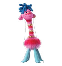 Trolls Band Together Prince D Lifesize Cardboard Cutout