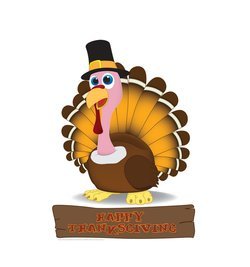 Turkey Cardboard Cutout