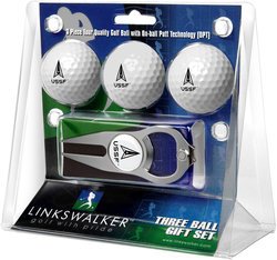 United States Space Force - 3 Golf Ball Gift Pack with Hat Trick Divot Repair Tool