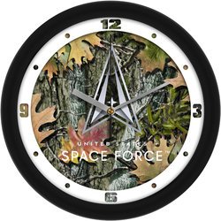 United States Space Force - Camo Wall Clock