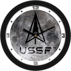 United States Space Force - Moon Wall Clock