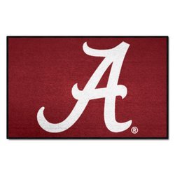 University of Alabama Rug - Crimson A Logo