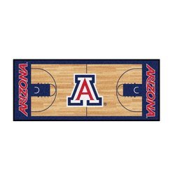 University of Arizona Basketball Court Runner Rug