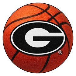 University of Georgia Basketball Rug - G Logo