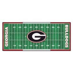 University of Georgia Football Field Runner Rug