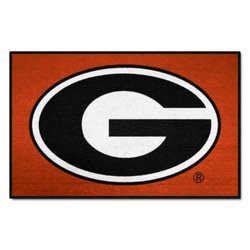 University of Georgia Rug - G Logo on Red