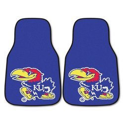 University of Kansas Car Mat Set